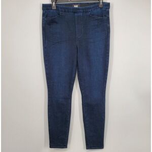 Women's Paige Hoxton Ultra Skinny Pull On Jeans Size 32 NEW Love Dark Wash C4